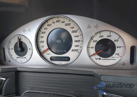 2005 Mercedes-Benz E 55 Amg from USA, damaged, VIN WDBUF76J25A751108